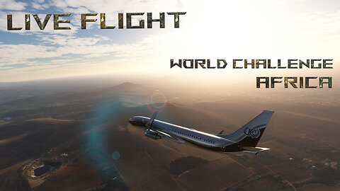 Maseru to Matsapha | BeyondATC + ACTIVE SKY | 737-800 BBJ2 | Full Flight |