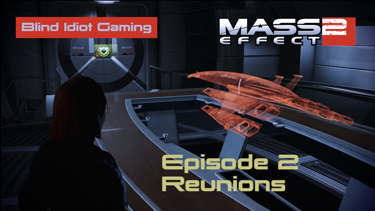 Blind Idiot plays - Mass Effect 2 LE | pt. 2 - Reunions | No Commentary | Insanity