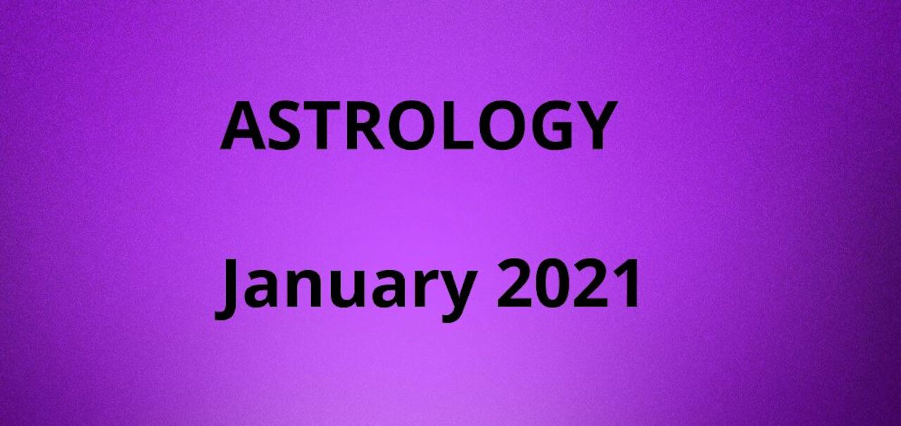 Astrology of january 2021