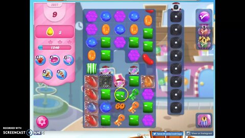 Candy Crush Level 2027 Audio Talkthrough, 1 Star 0 Boosters