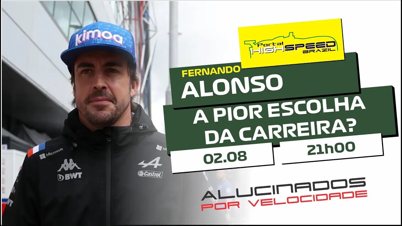 FERNANO ALONSO FEZ CERTO AO ASSINAR COM ASTON MARTIN PARA 2023? - ALUCINADOS POR VELOCIDADE