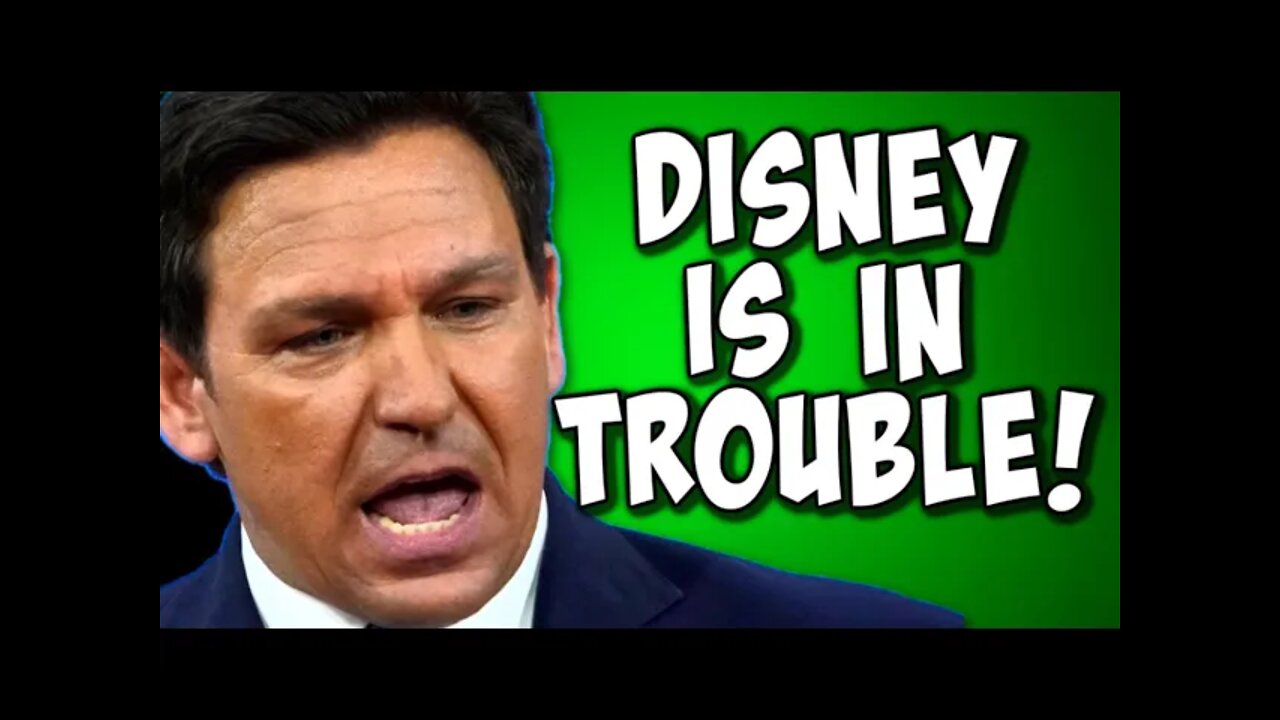 Disney Facing WORSE Problems As DeSantis Puts The Hammer Down