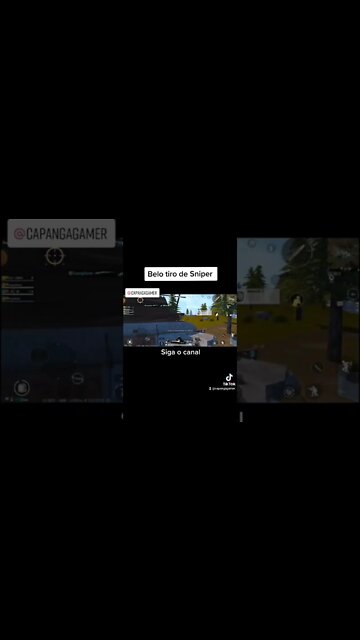 Belo tiro de Sniper. #pubg #capangagamer #pubgmobile #gaming #dinheiro #com #pubglover