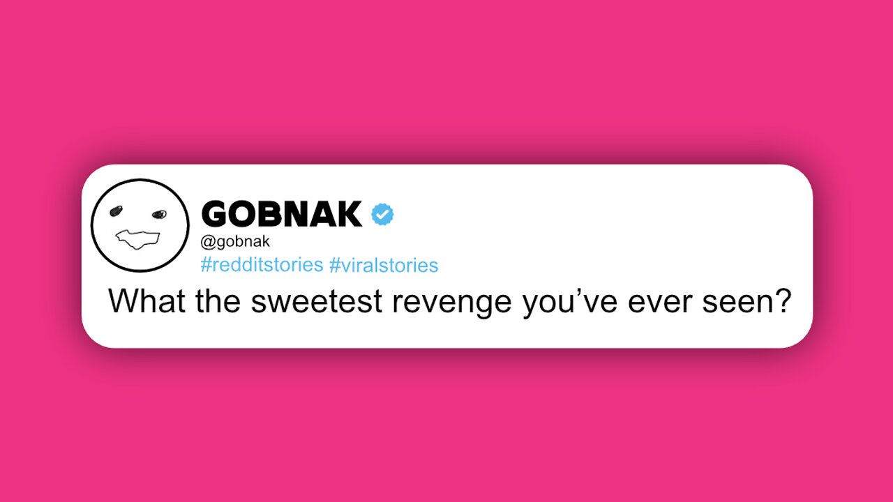 the sweetest revenge you've ever seen. 😮