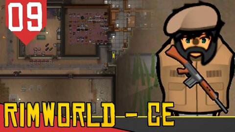 Planos ARQUITETÔNICOS - Rimworld Combat Extended #09 [Série Gameplay PT-BR]