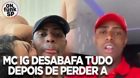 MC Ig Desabafa em Live - Eu tenho mais de 10 Rendas