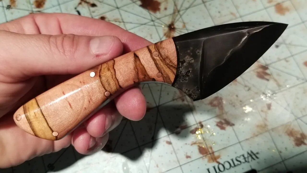 DIY How to Hand Forge San Mai Knife (Part 1) Fail?