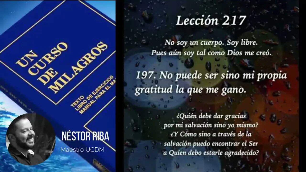 Lección 217 de Un Curso de Milagros