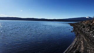 HIKING EXPLORING THE EPIC SHORELINE @ Crescent Lake Campground! | Deschutes NF | Central Oregon | 4K