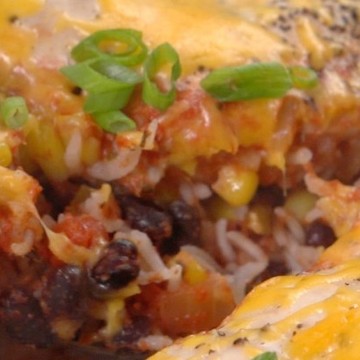 Easy Salsa Chicken Casserole