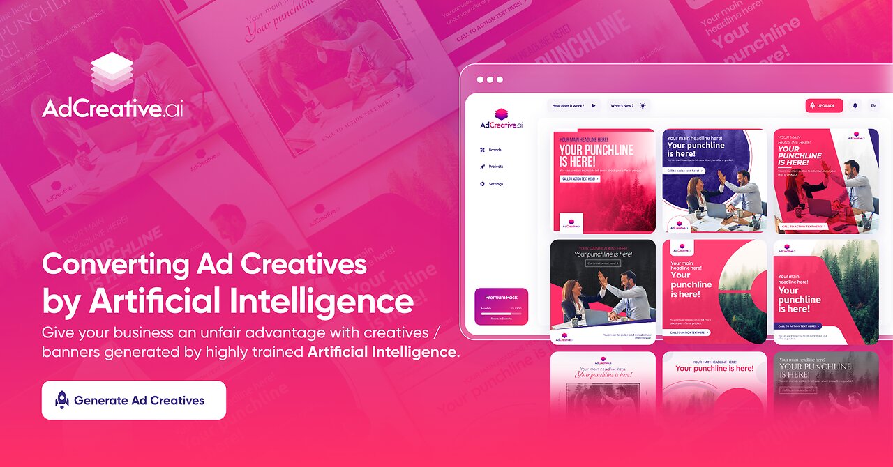 Revolutionize Your Advertising with Adcreative.ai: The AI-Powered Creative Generation Platform