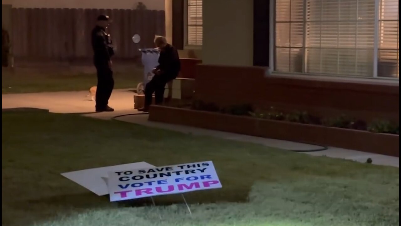 90-Year-Old Man Attacked By Four Men Over Donald Trump Campaign Signs