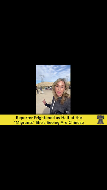 Reporter Frightened as Half of the "Migrants" She's Seeing Are Chinese