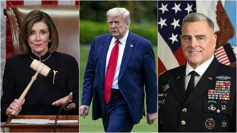 PLOT TO KEEP TRUMP OFF 2024 BALLOT BEGINS. GOP CONGRESS TO INVESTIGATE TRAITORS GEN MILLEY & PELOSI!