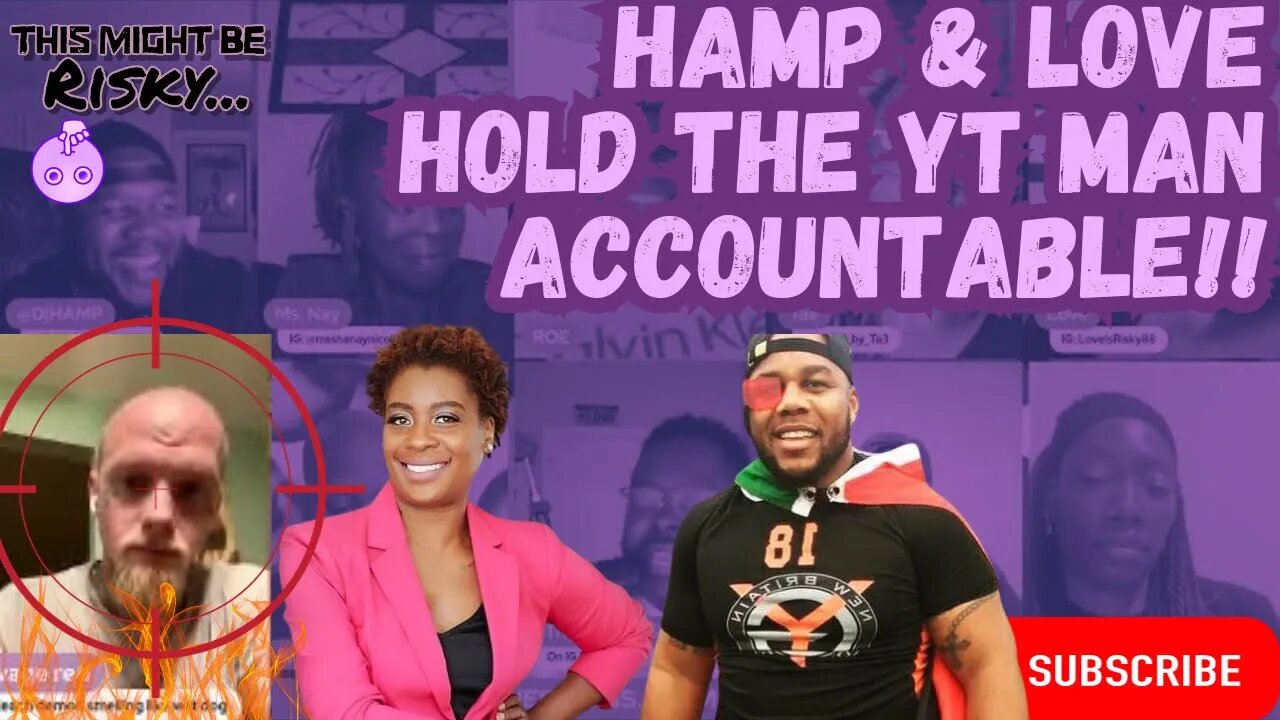 SAVAGE(YT GUY) put on the HOTSEAT for not HOLDING yt women ACCOUNTABLE! LOVE & HAMP GOT SMOKE 4 HIM!