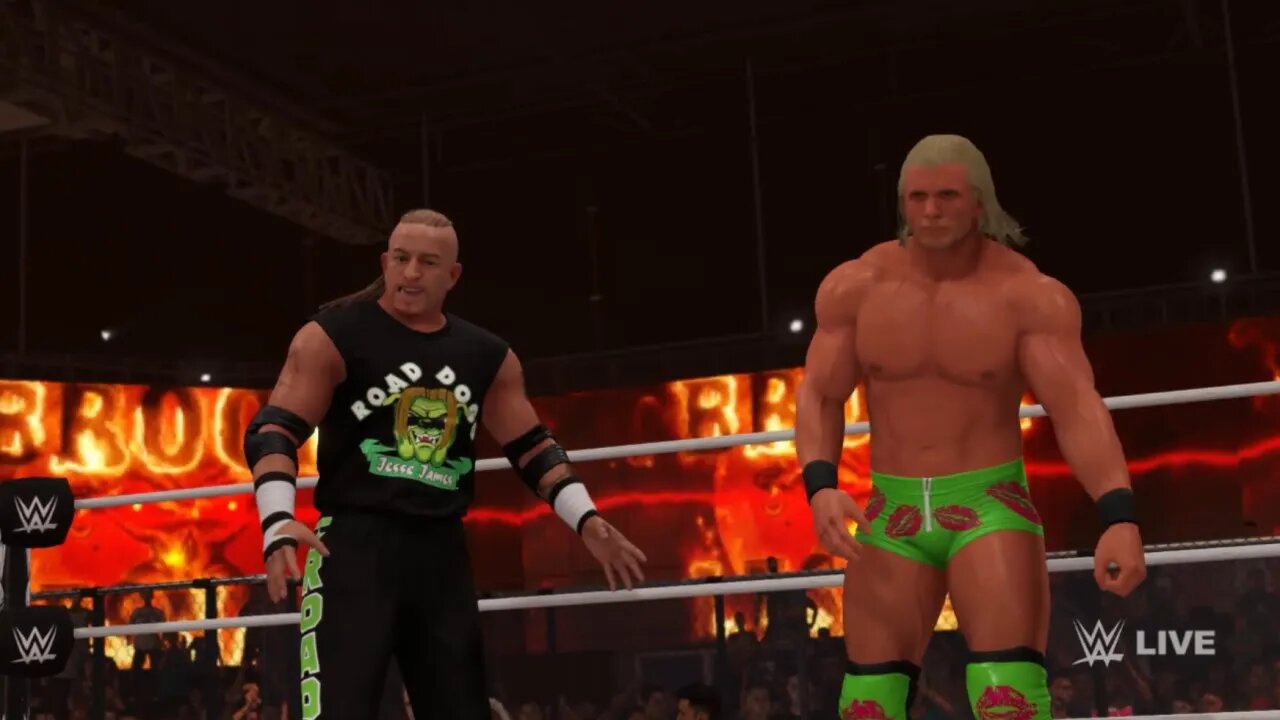 WWE 2k22 The New Age Outlaws Entrance