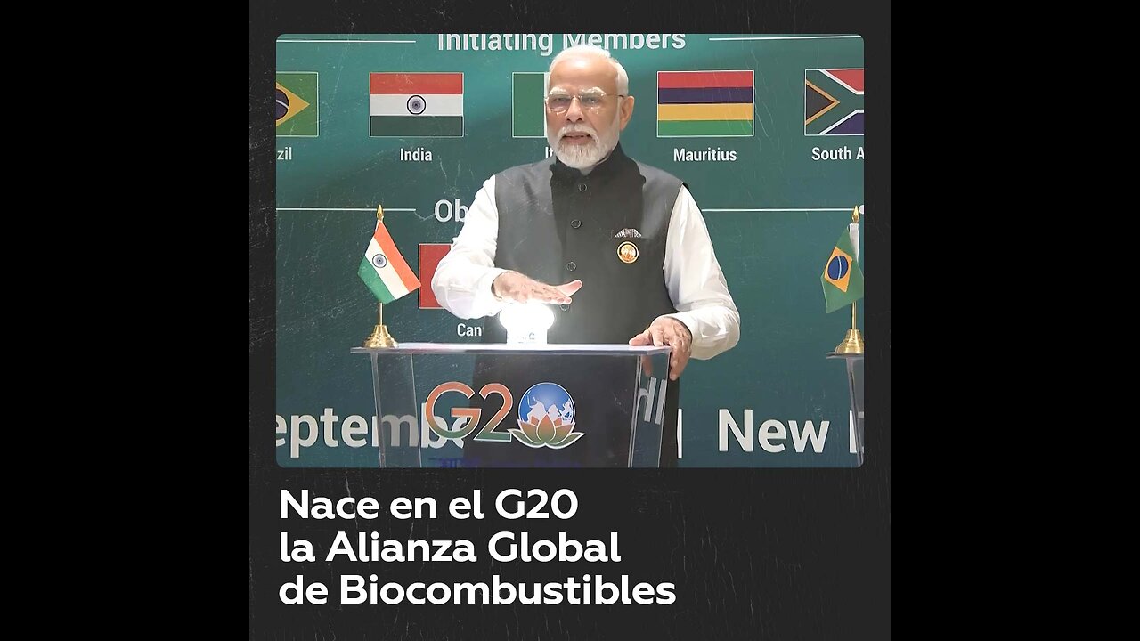 Narendra Modi da inicio a la Alianza Global de Biocombustibles