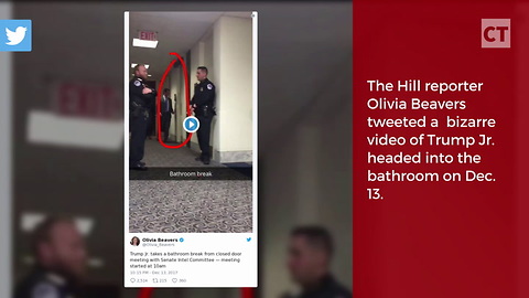 Journalist Posts Awkward Video Of Don Jr