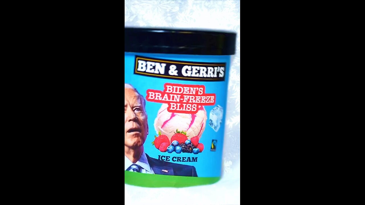 Biden Brain Freeze Bliss!! #bidenbrainfreeze #icecream #thebigguy