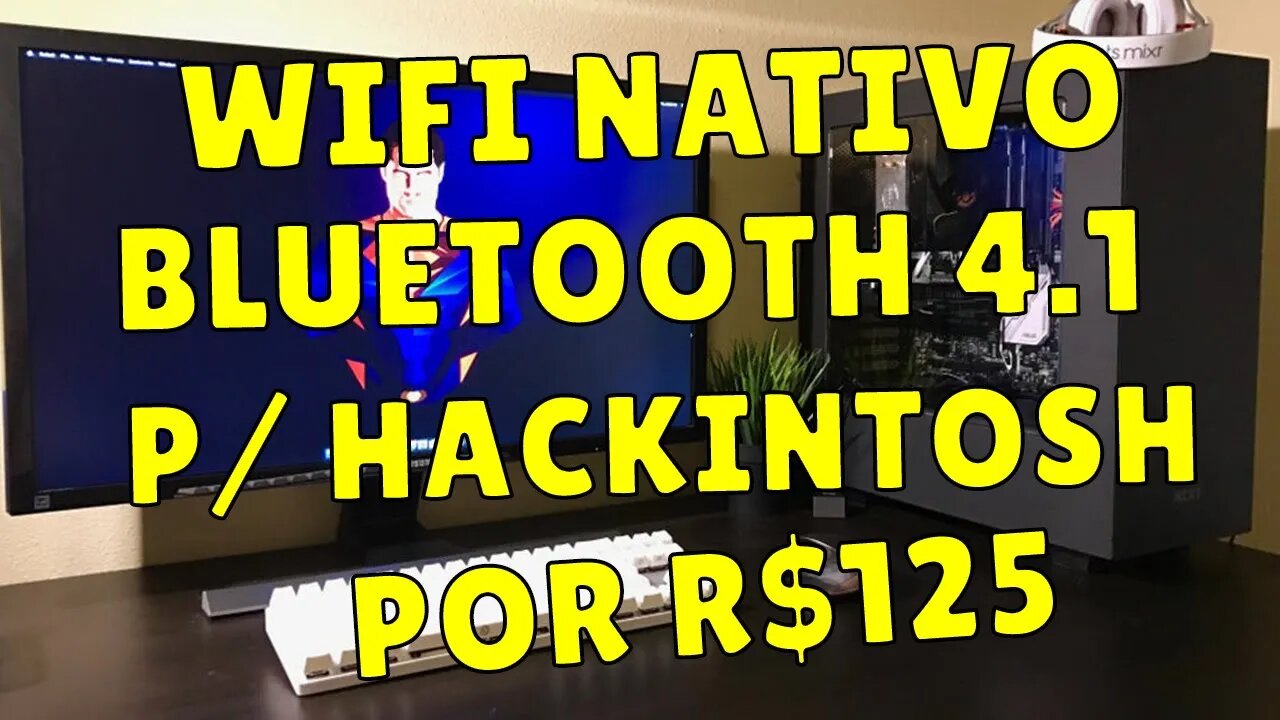 PLACA WIFI PARA HACKINTOSH POR R$125 DO ALIEXPRESS, VALE A PENA? COMPATIVEL BIG SUR E CATALINA