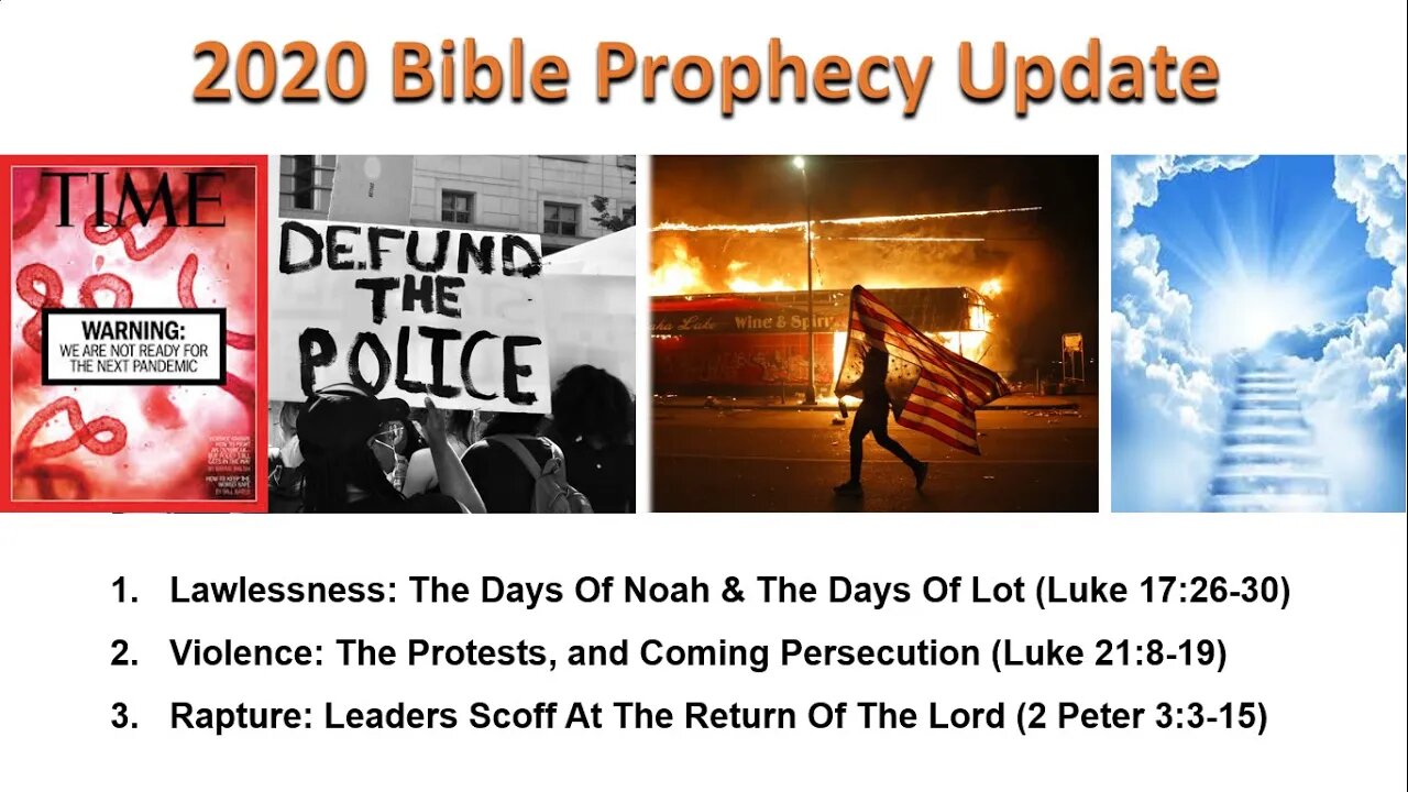 2020 Bible Prophecy Update - Calvary Chapel Fergus Falls