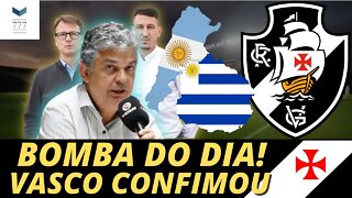 BOMBA DO DIA | VASCO CONFIRMOU | NOTÍCIAS DO VASCO HOJE ATUALIZADAS