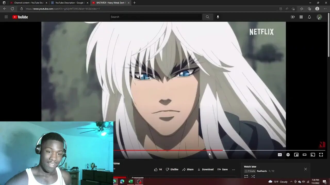 REACTION!!!BASTARD‼️️ -Heavy Metal, Dark Fantasy- | Mood Teaser | Netflix Anime