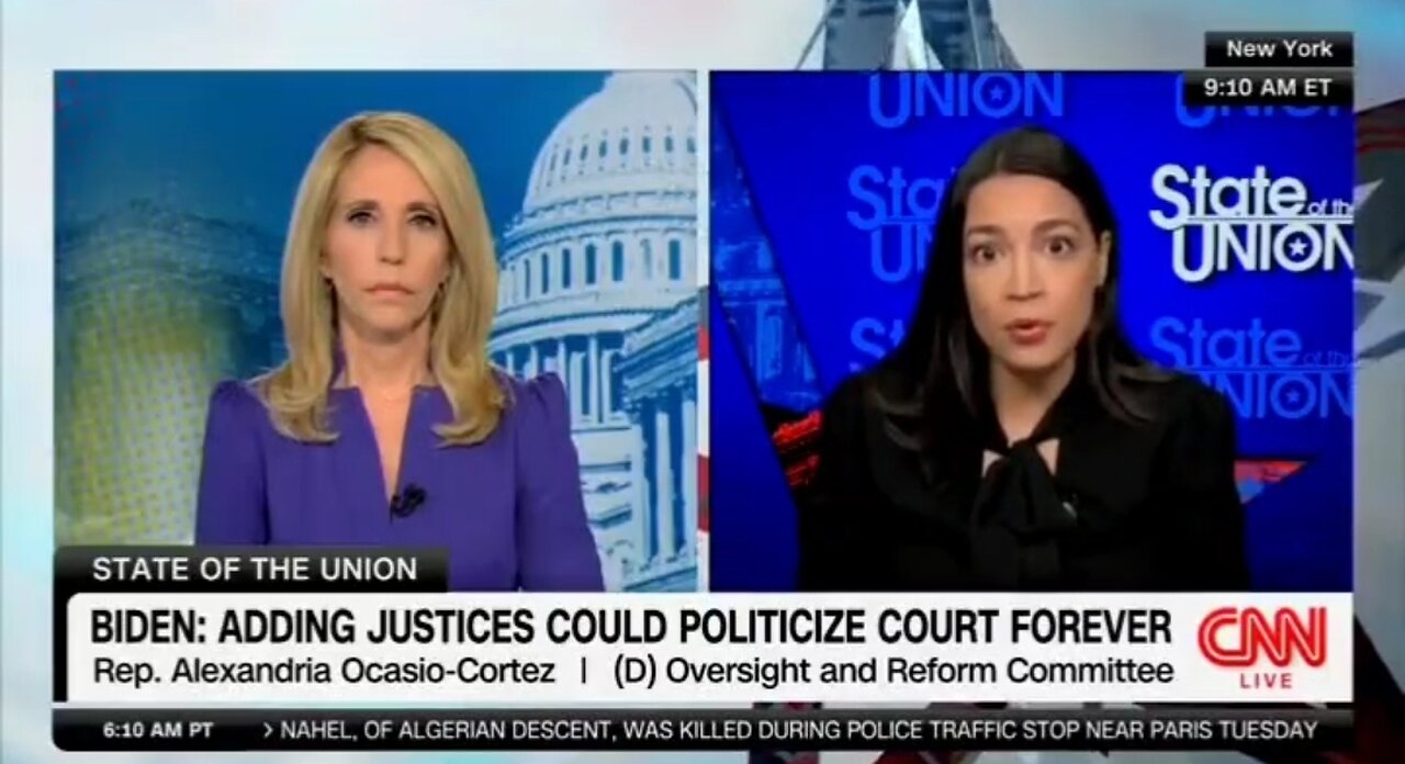 AOC Claims SCOTUS is Dangerous and Authoritarian