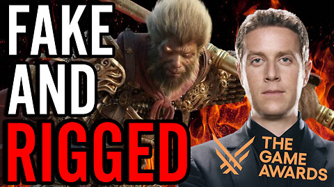 Black Myth Wukong Was ROBBED! The Game Awards Gets EXPOSED For Being Fake And Corrupt!!