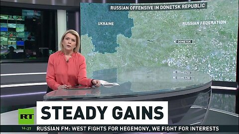 Russian advances in the Donbass region continue