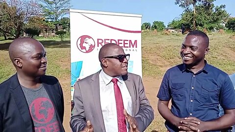 Chairman wakiso district with Redeem International Team