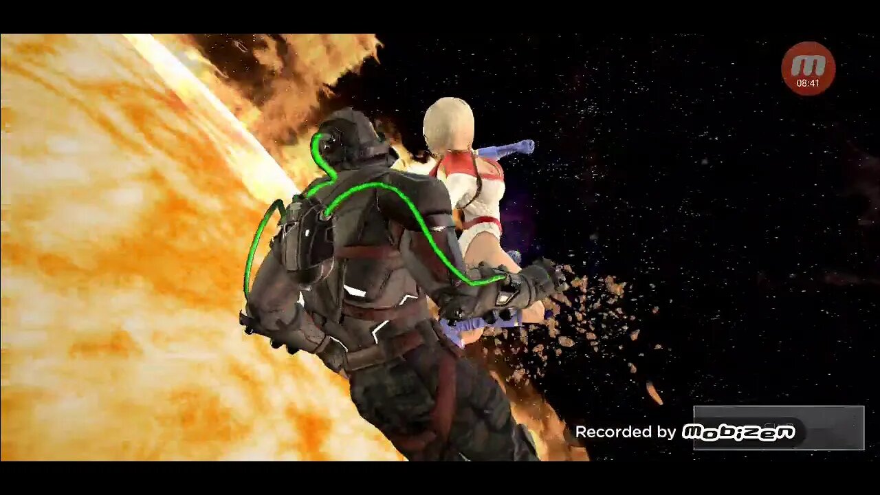 Power Girl duels Bane boss / Single Player Raids / Injustice 2 mobile