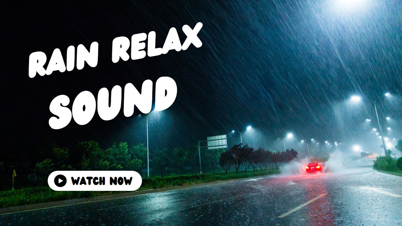 The Best Way To Relax And Get A Good Night's Sleep With The Sound Of Rain