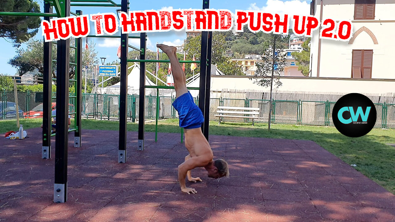 How to HANDSTAND PUSH UP 2.0🔥 - Calisthenics Warriors - [Tutorial]