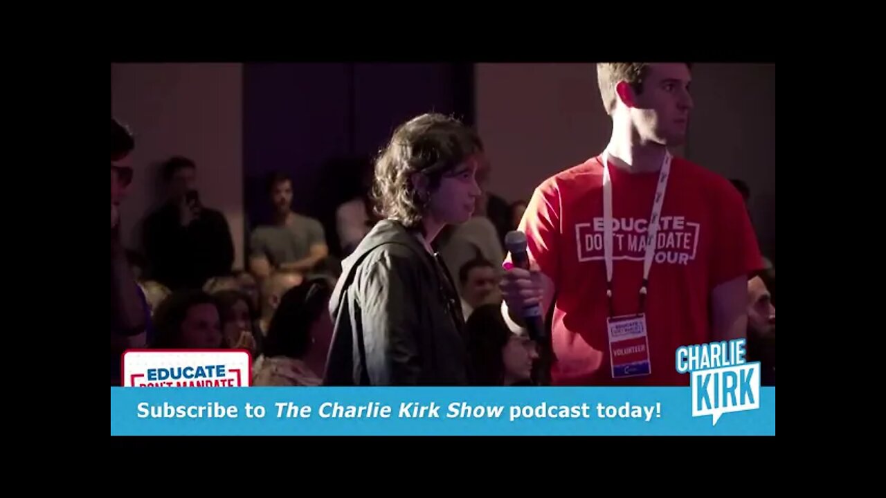 Charlie Kirk Confuses Radical Feminist With One Simple Question