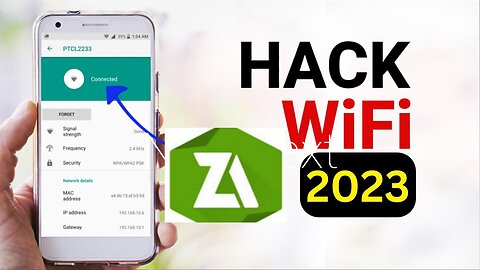 Hack any Wifi Password through Zarchiver 💯😱😱😱.