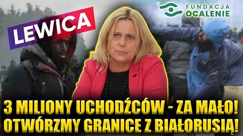 Pomagamy Ukraińcom? Lewica: ZA MAŁO! Przyjmijmy WIĘCEJ uchodźców! Otwórzmy granicę z Białorusią!