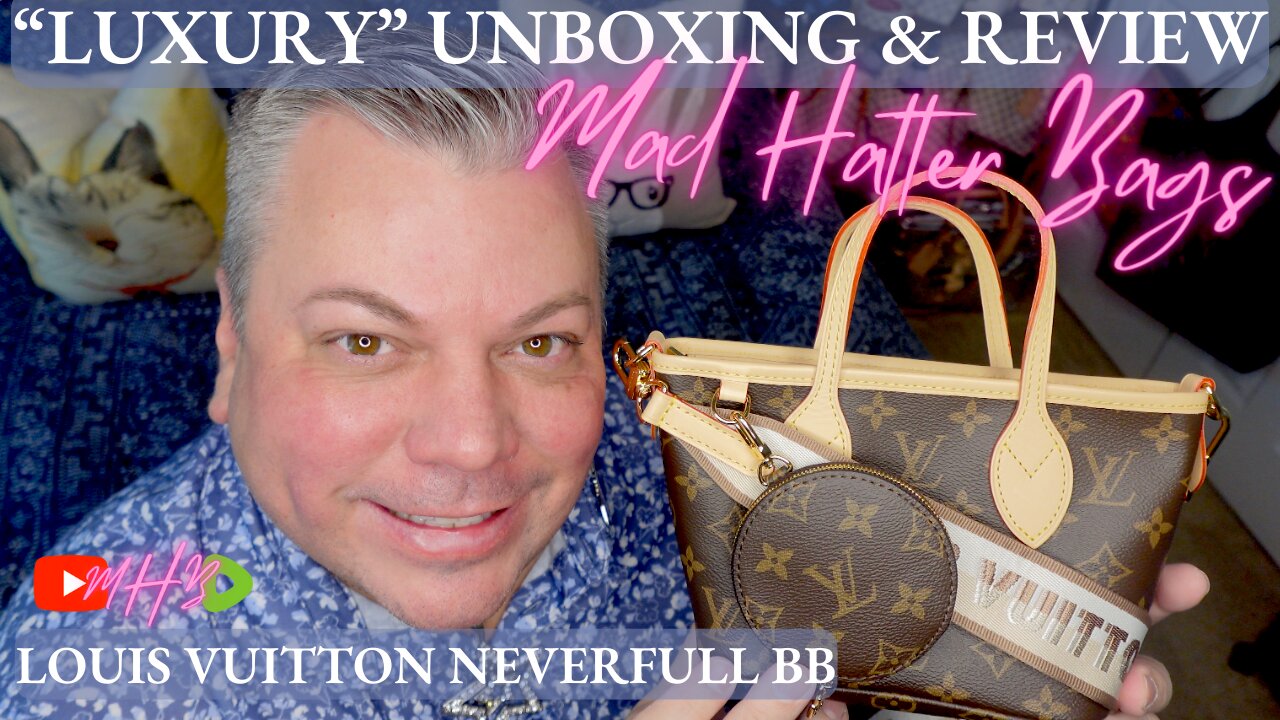 OMG SO FREAKIN CUTE! "LUXURY" REVIEW- LV NEVERFULL BB from COEEBAGS.SU