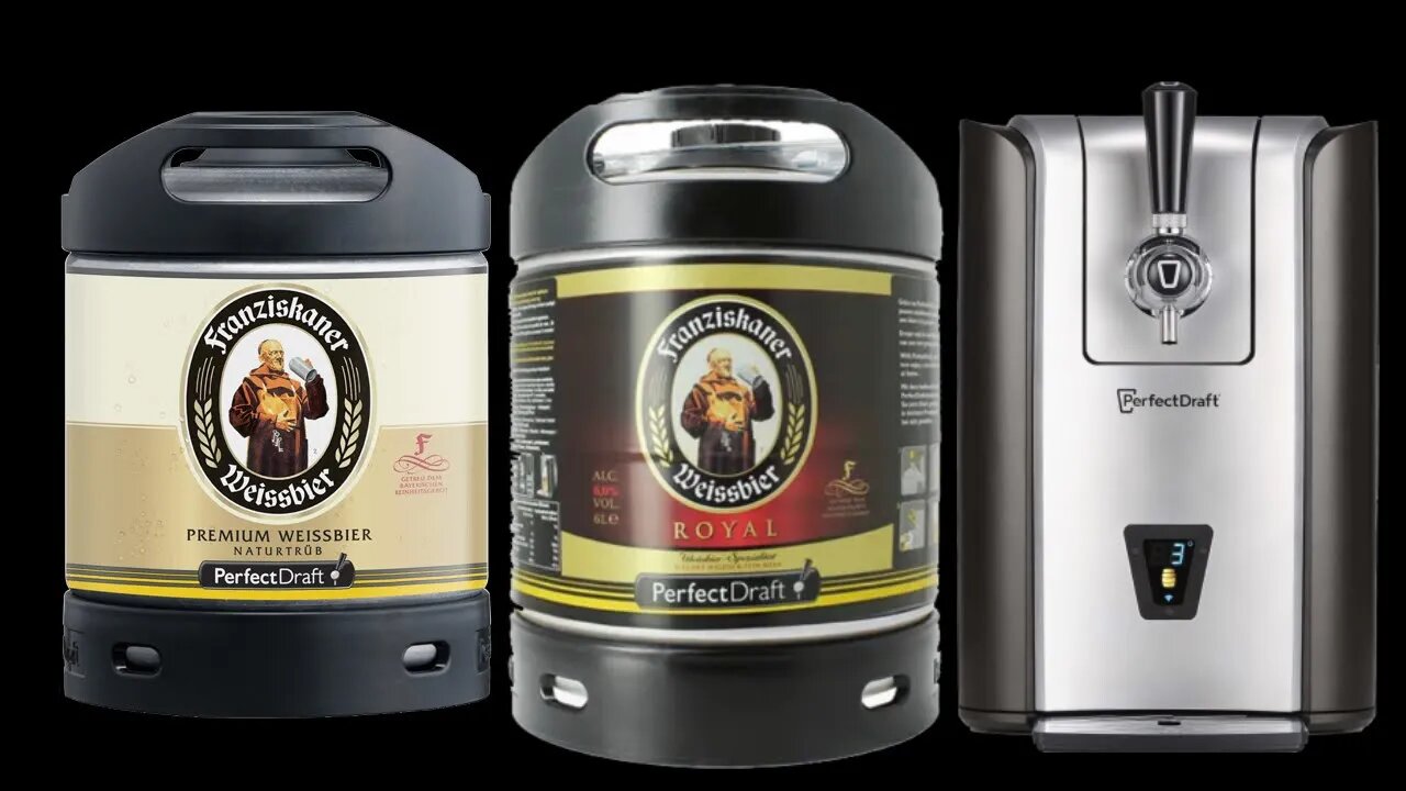 Perfectdraft Pro Franziskaner Royal 6.0% ABV Vs Franziskaner Hefe-Weizen Weissbier 5.0% ABV