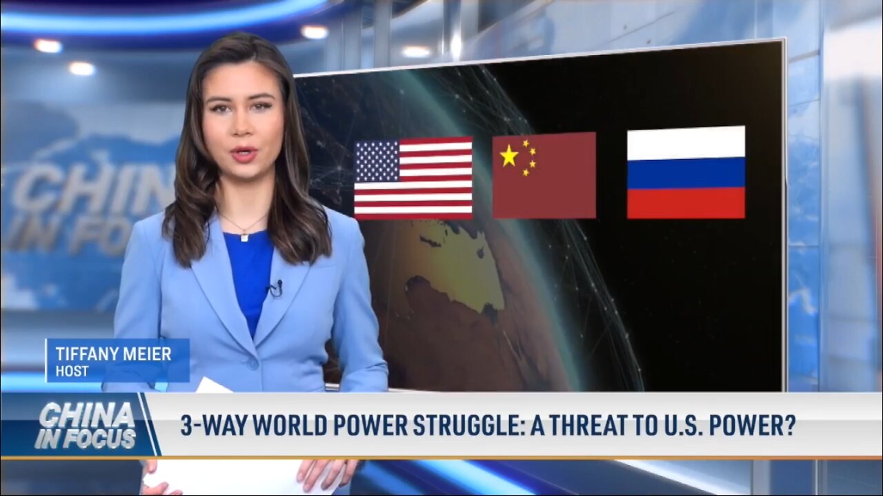 The balance between the world's three leading powers