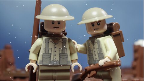 Christmas Truce Of 1914 Lego Stop Motion