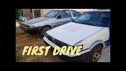 Drove my AE86 for the first time in years!