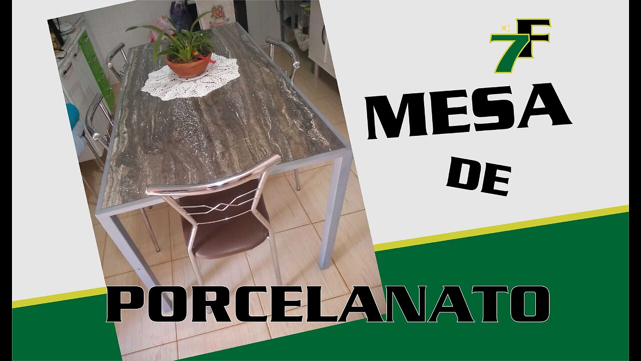 MESA DE PORCELANATO