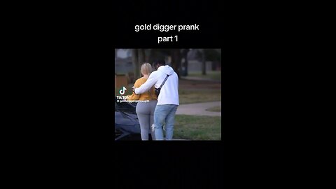 Gold digger prank on a hot girl🥵