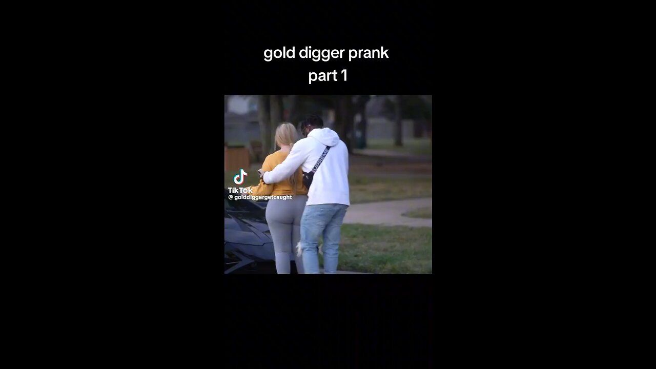 Gold digger prank on a hot girl🥵