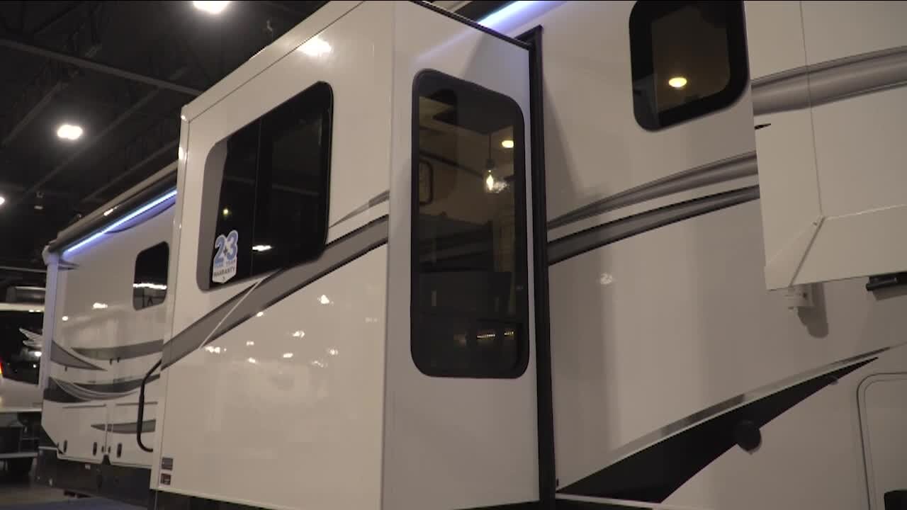 The Ultimate RV Show runs at the Colorado Convention Center today and tomorrow