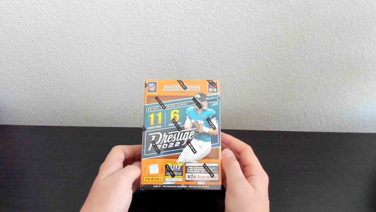 2022 Prestige blaster box football card opening