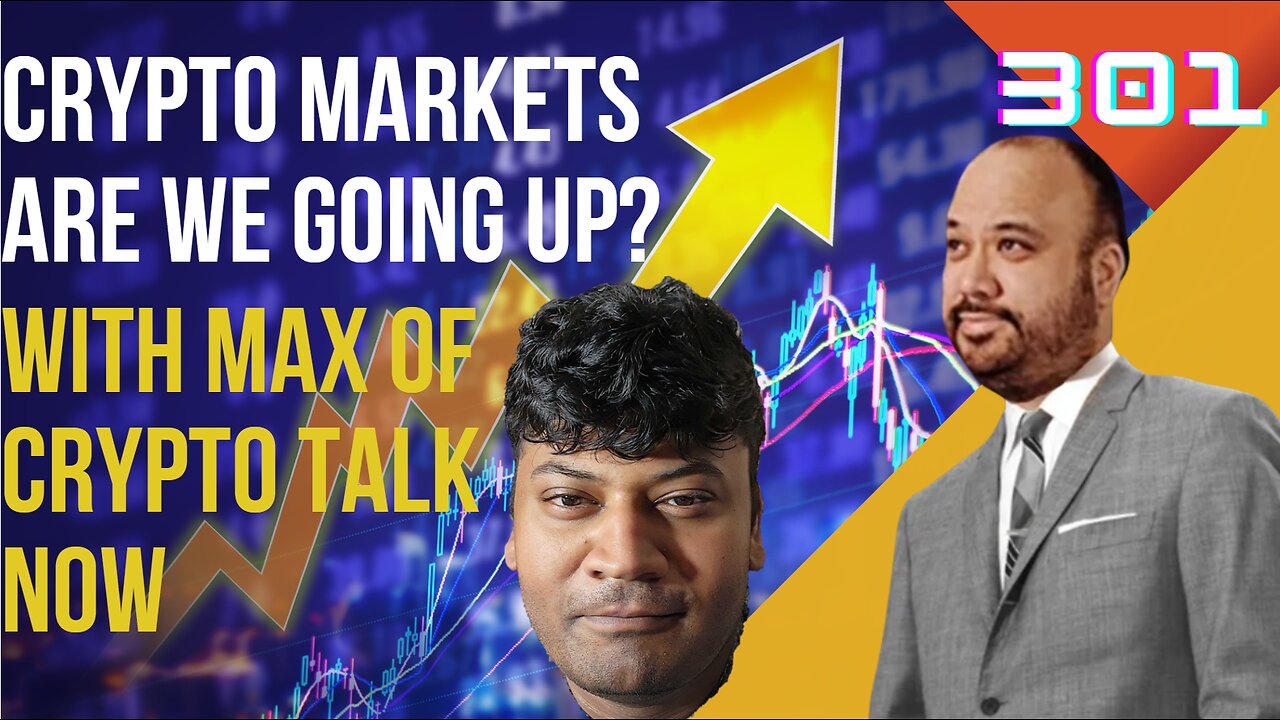 Crypto Markets Are We Going Up? w/ Max of Crypto Talk Now! #jasmy #xdc #hbar