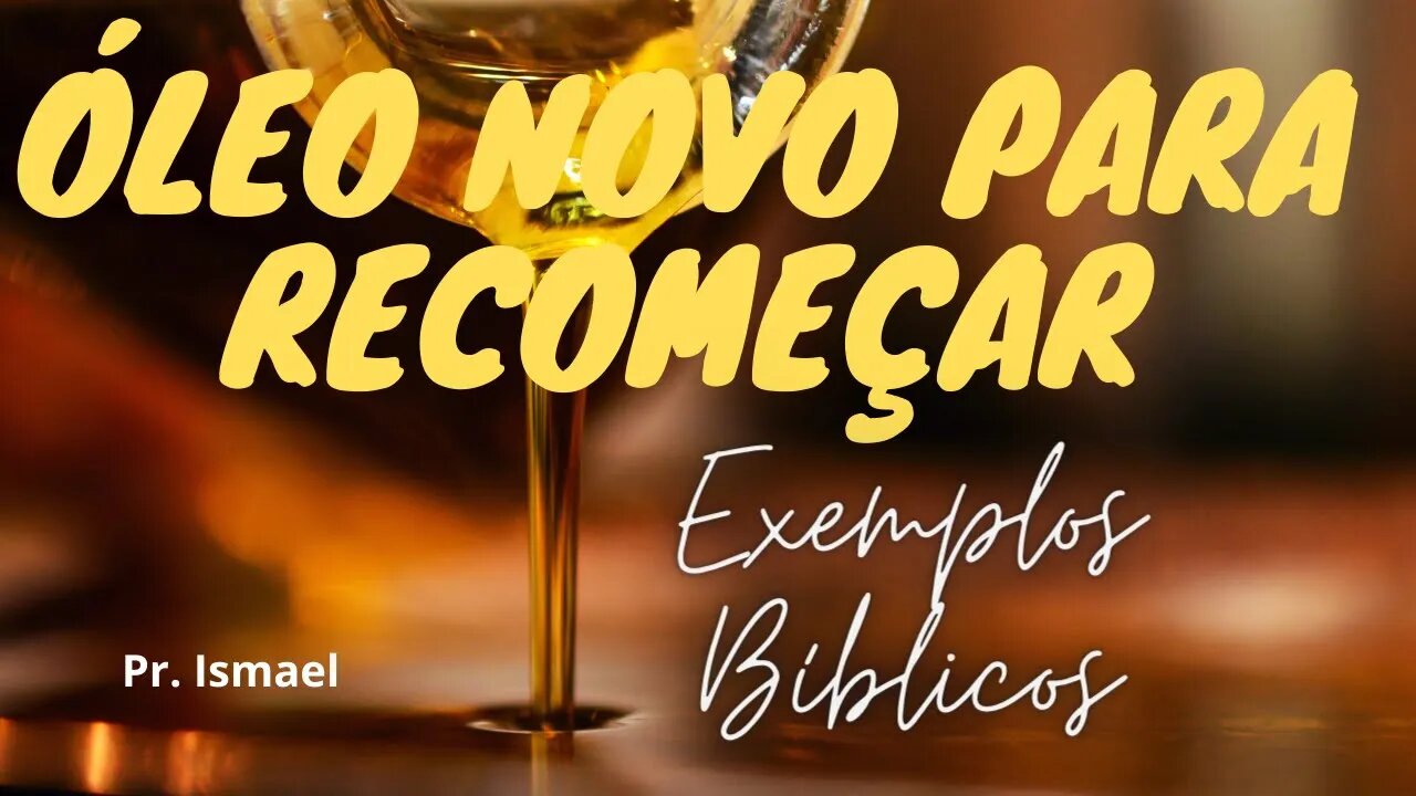 Exemplos Bíblicos de RECOMEÇOS