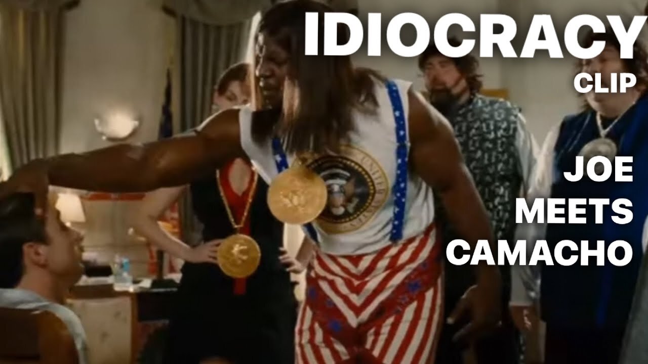 Joe meets Camacho / IDIOCRACY